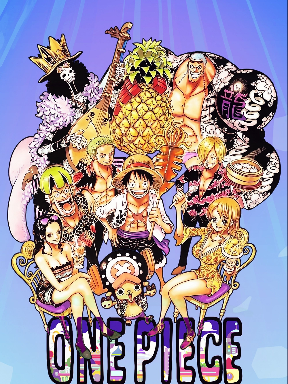 one piece ảnh thể hiện tinh thần đồng đội