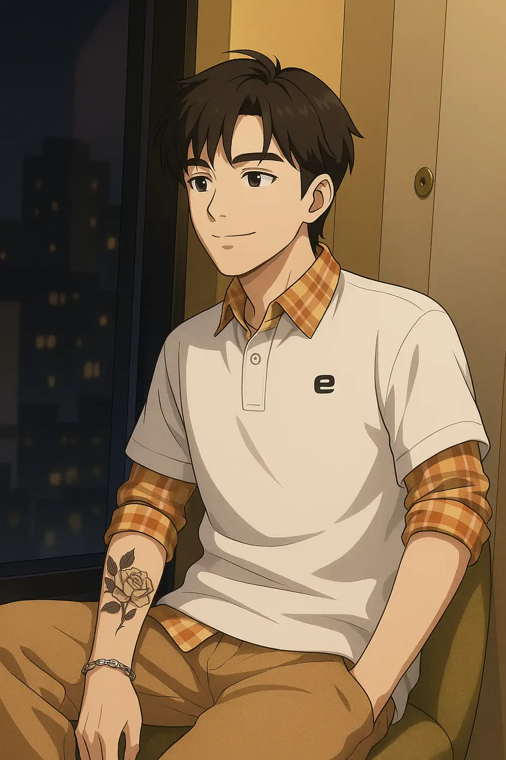 ảnh quang hùng anime style 