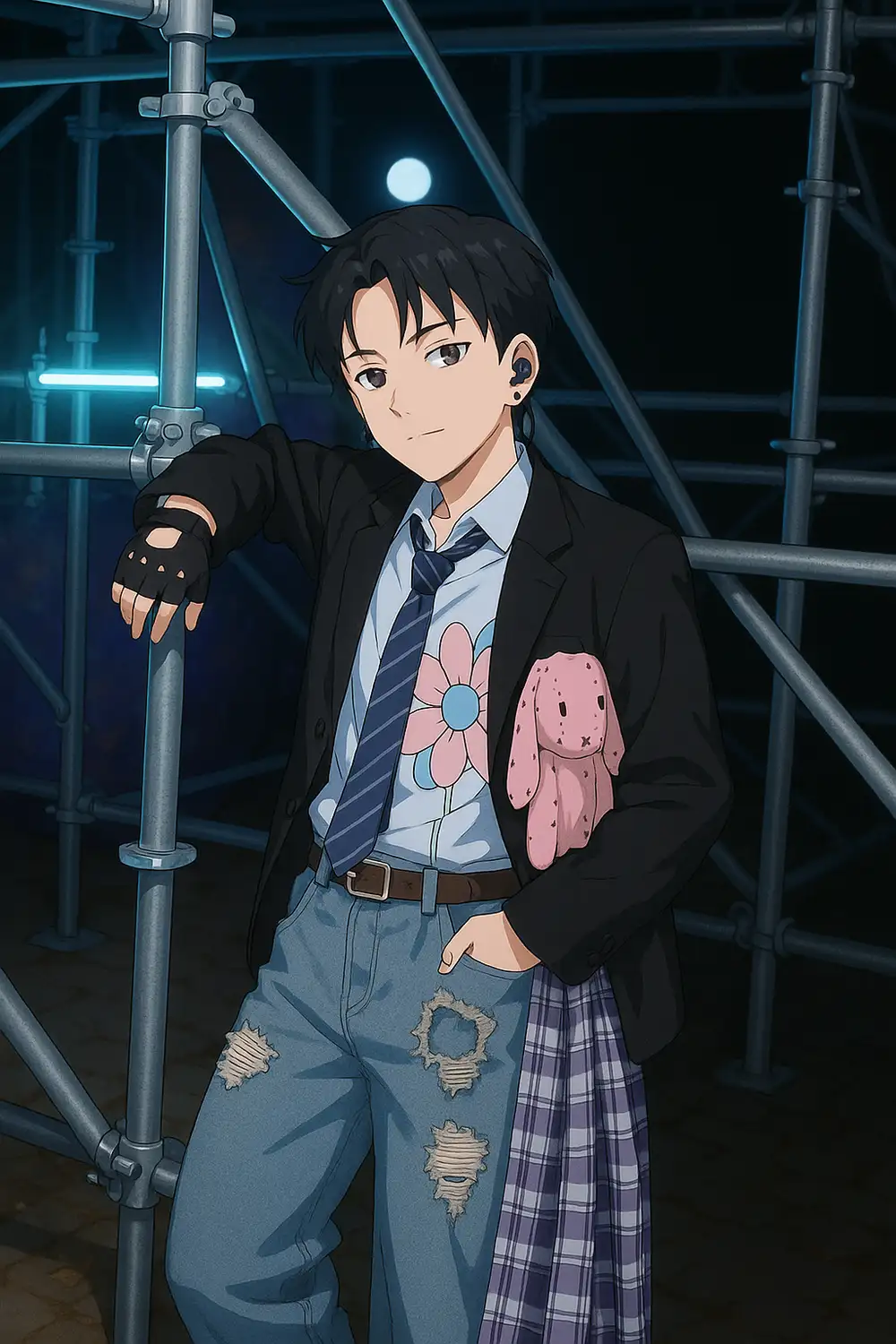 quang hùng trong anime masterd chất lượng 