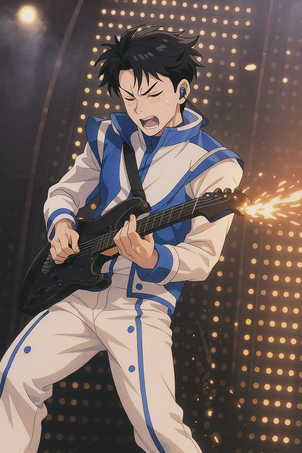 anime quang hùng biểu diễn 