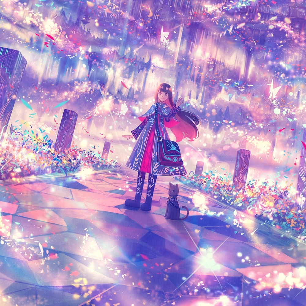 ảnh anime phát sáng chất