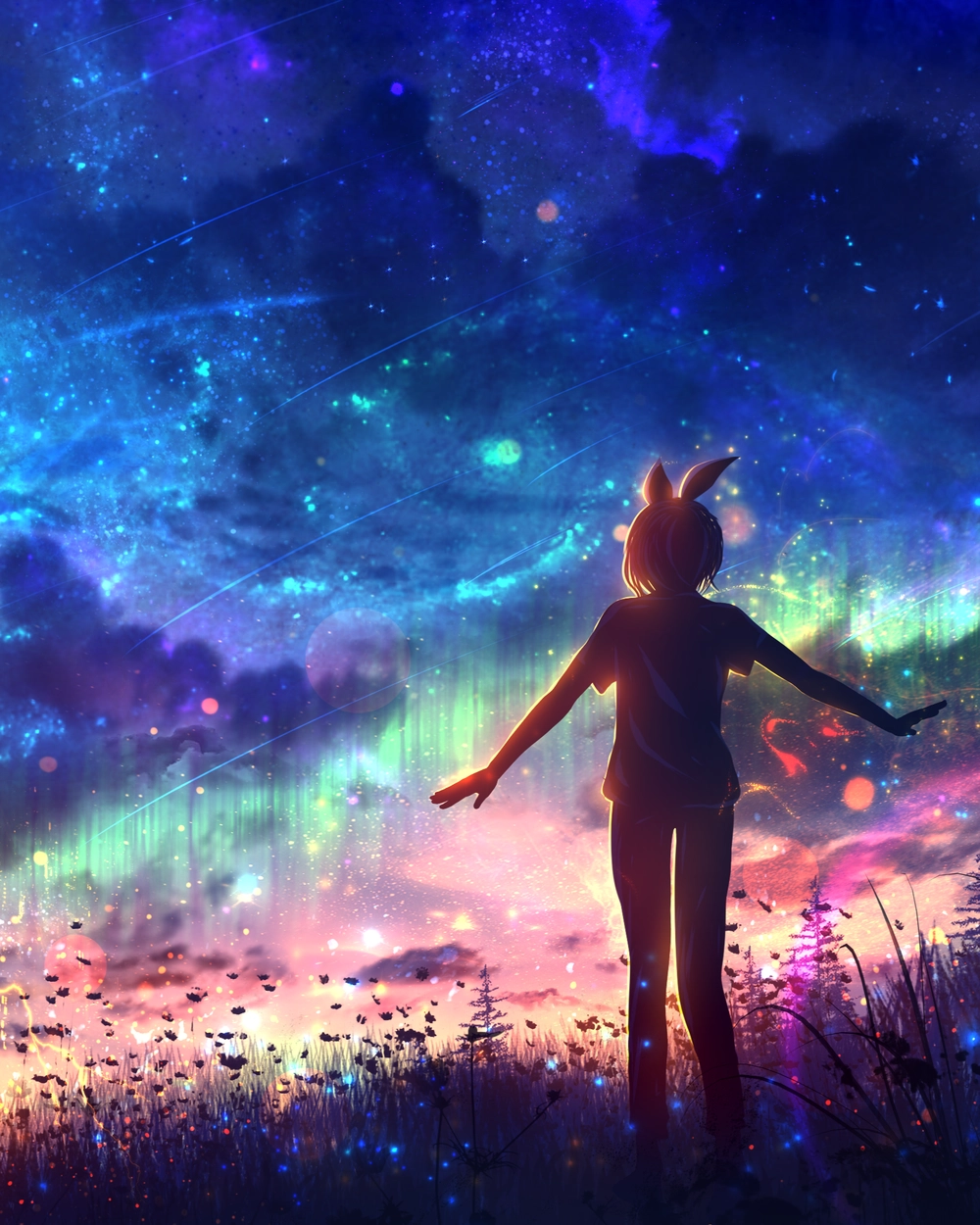 ảnh anime sáng dễ nhìn