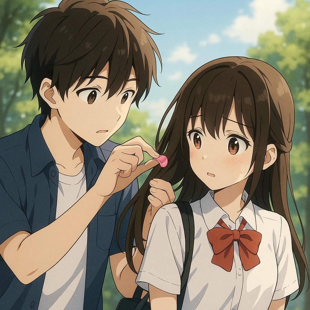 ảnh anime tình yêu siêu dễ thương