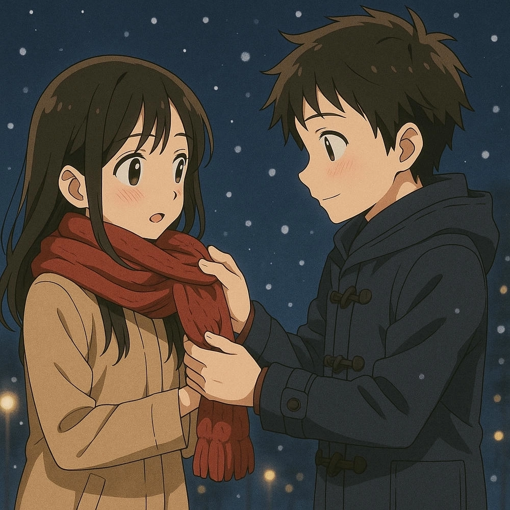 hình ảnh anime tình yêu nhẹ nhàng