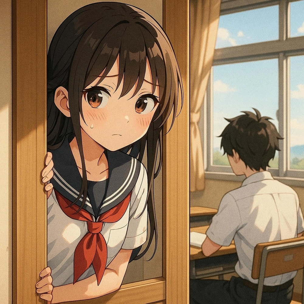 hình ảnh anime tình yêu lặng thầm