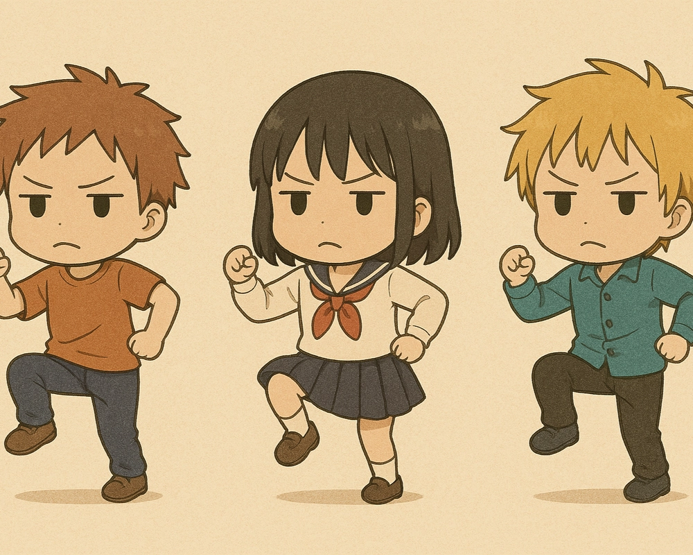 ảnh anime vô tri cute thường dùng để comment