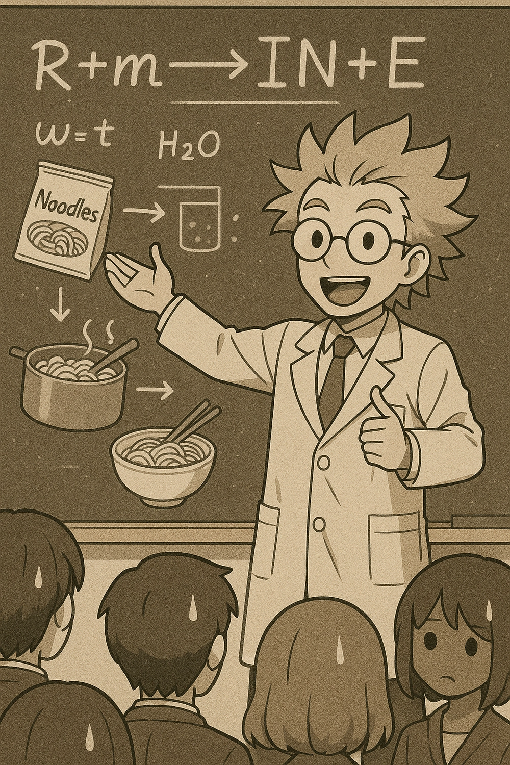 ảnh anime vô tri cute nhìn một cách vô hồn