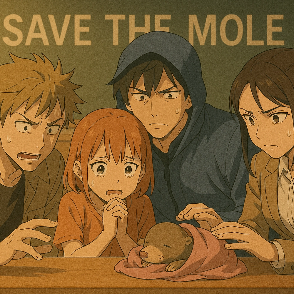 ảnh anime vô tri cute gây cười nhẹ