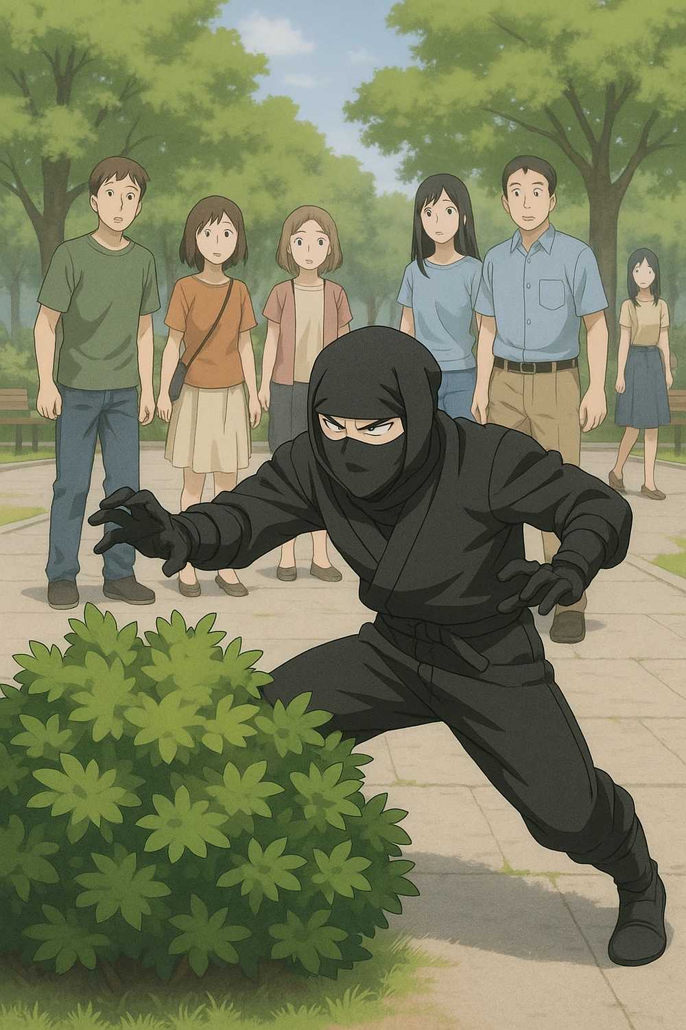 ảnh anime vô tri tạo cảm giác bí ẩn