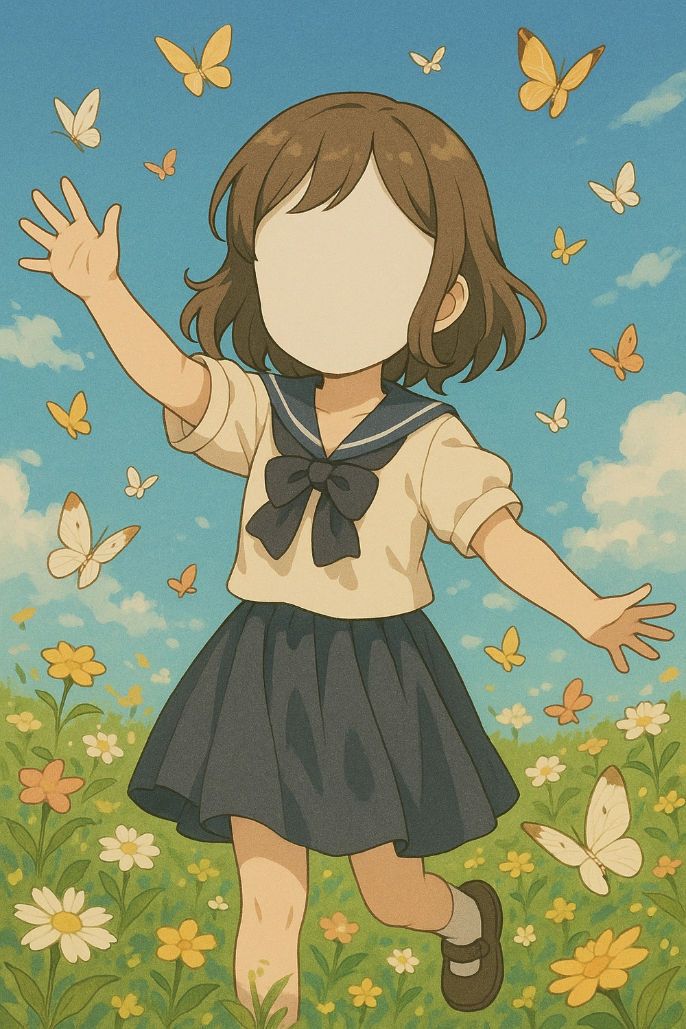 ảnh anime vô tri cute dễ dùng làm avatar 