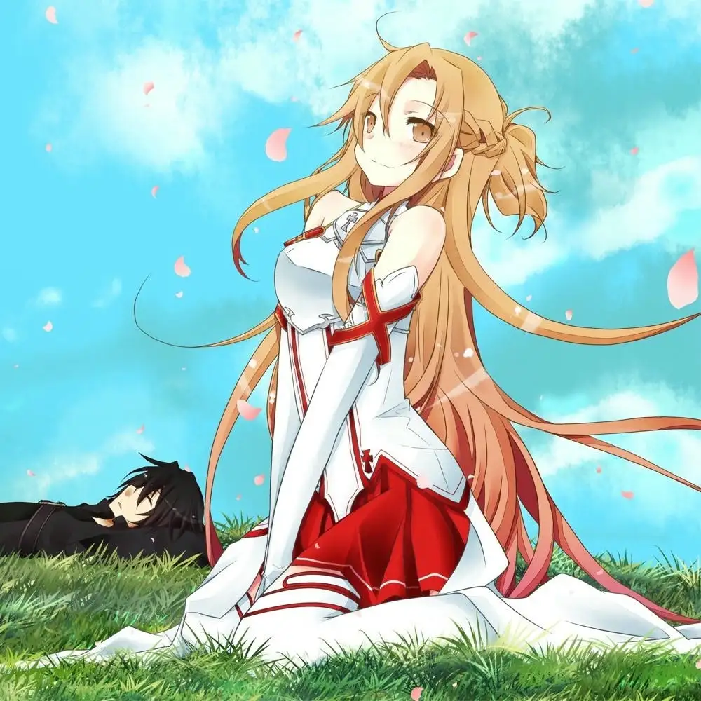 hình ảnh anime asuna thần bí