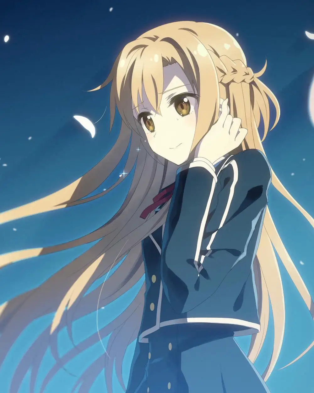 hình ảnh asuna trong anime ngọt ngào