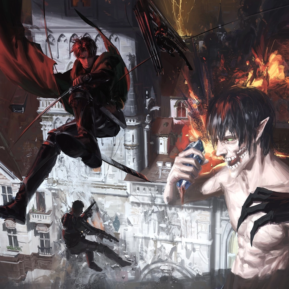 hình attack on titan đẹp hấp dẫn 