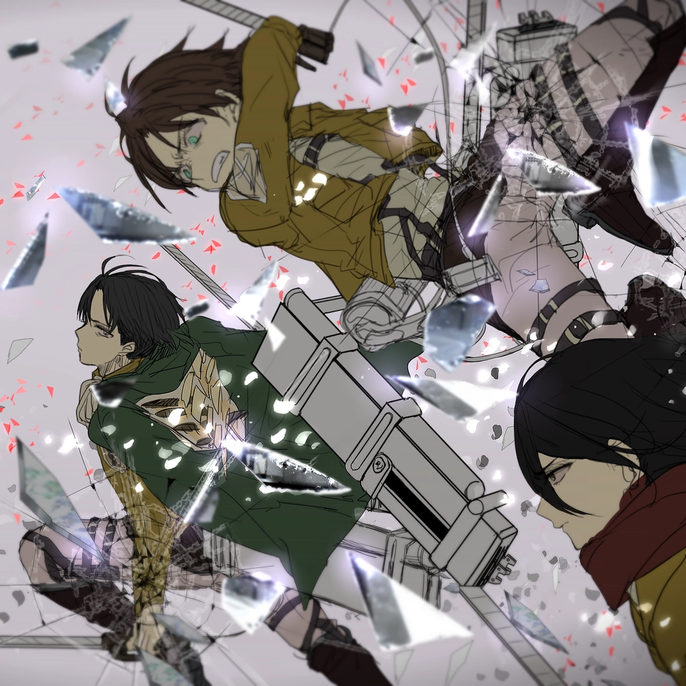 ảnh attack on titan đẹp rực rỡ 