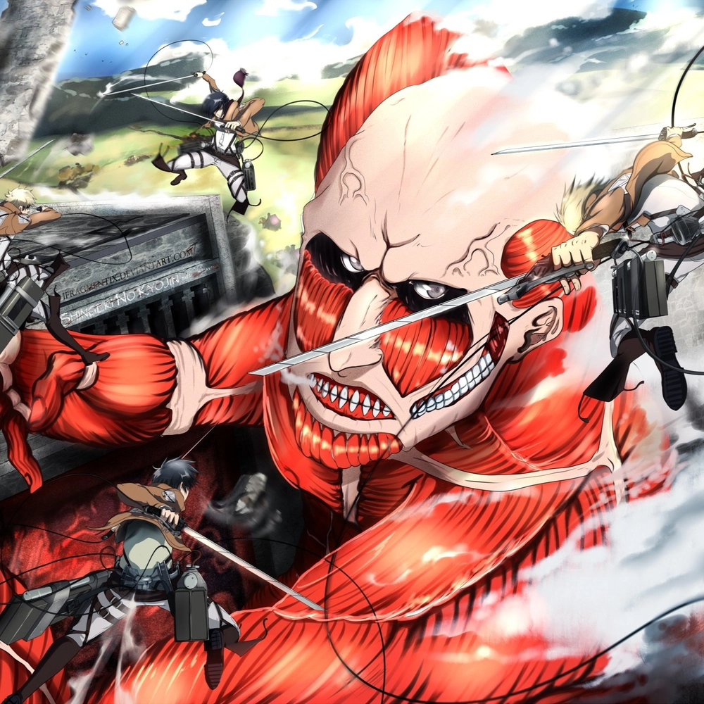 ảnh attack on titan đẹp rực rỡ, chuẩn HD 