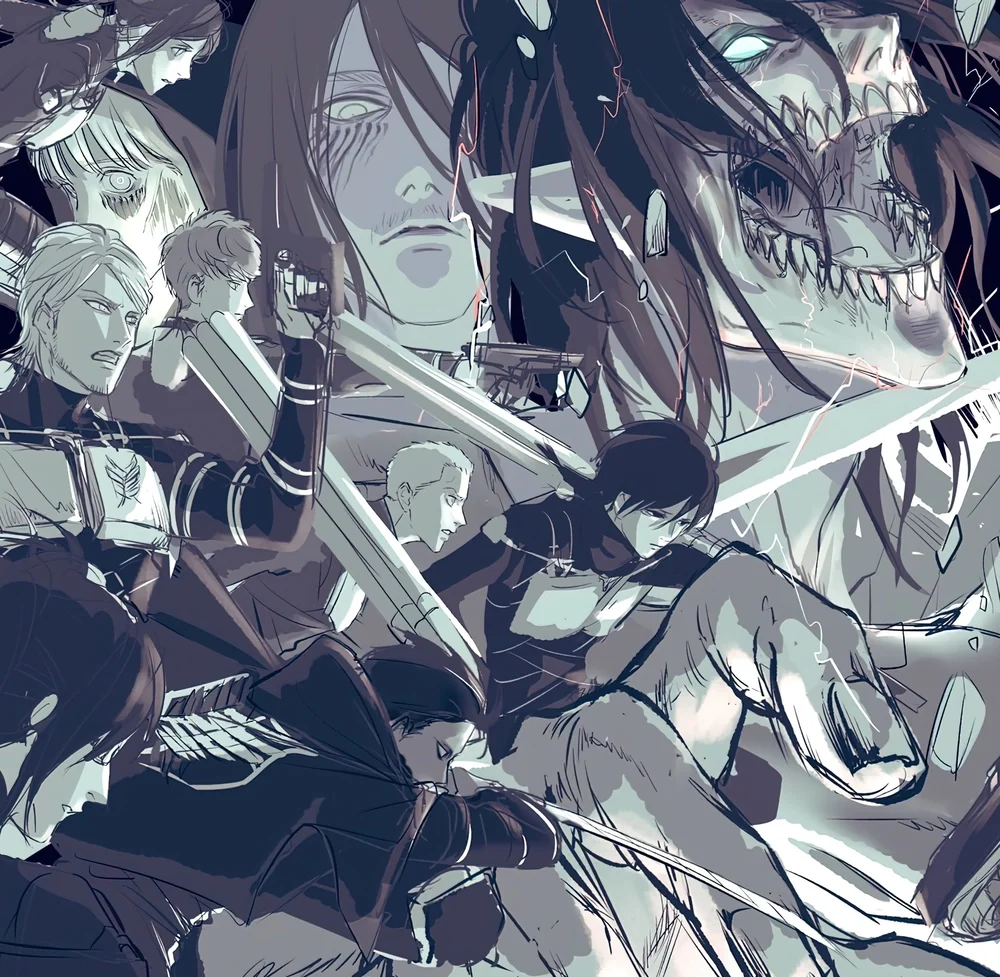 hình attack on titan đẹp và độc đáo 