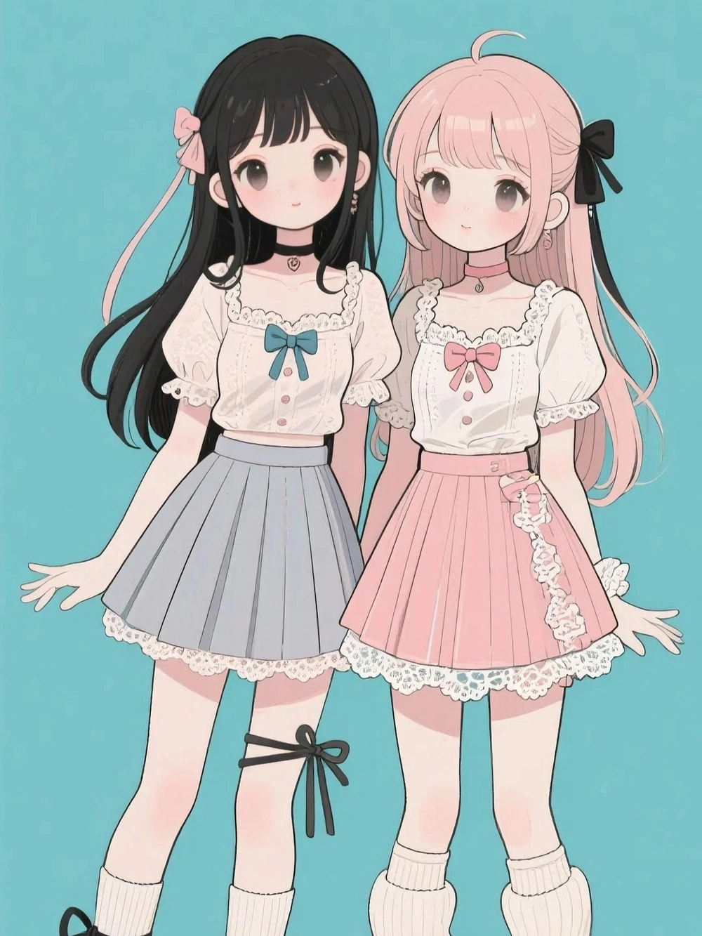 ảnh đôi bạn thân anime 2