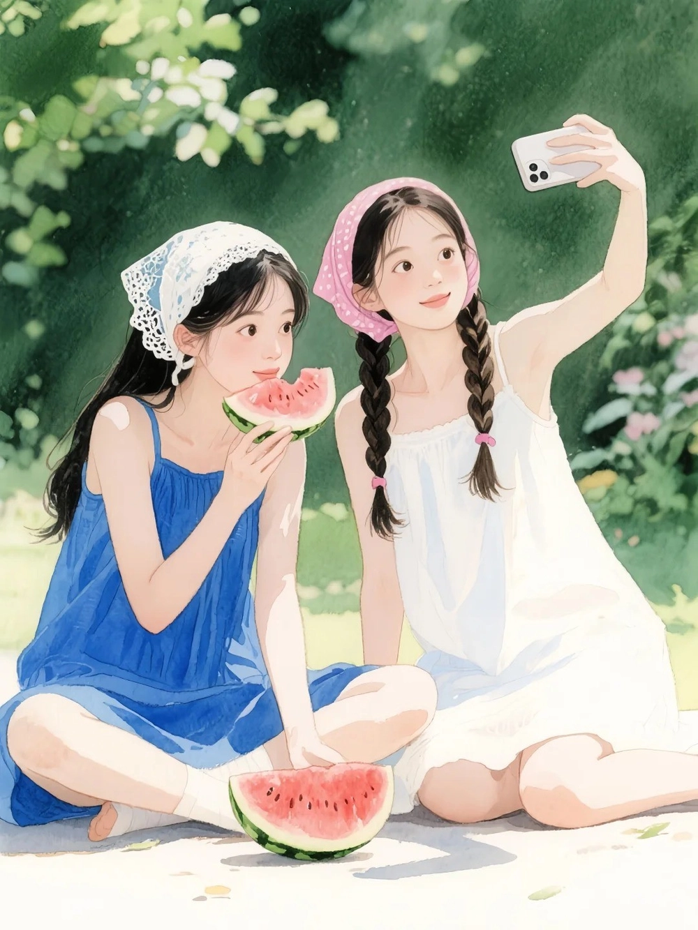 ảnh đôi bạn thân anime 6