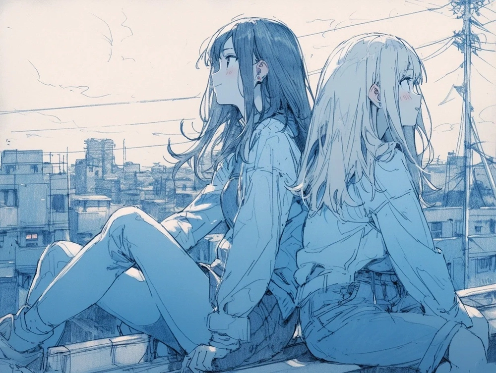 ảnh đôi bạn thân anime 8