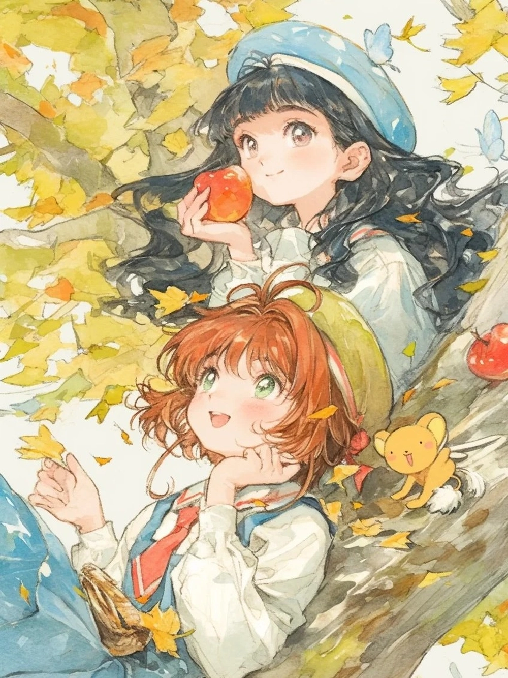 ảnh đôi bạn thân anime 9
