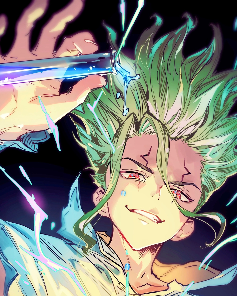 hình ảnh dr stone độc quyền 