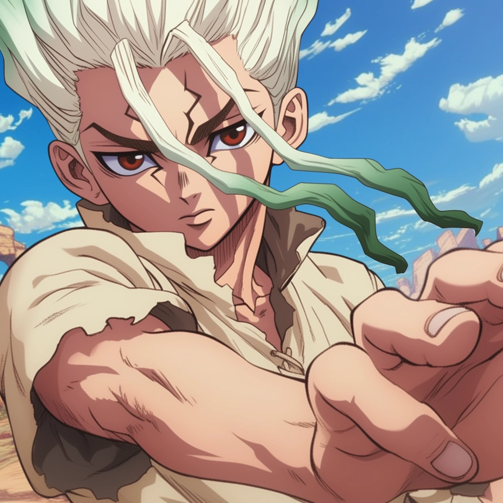 hình ảnh dr stone bản nhật 