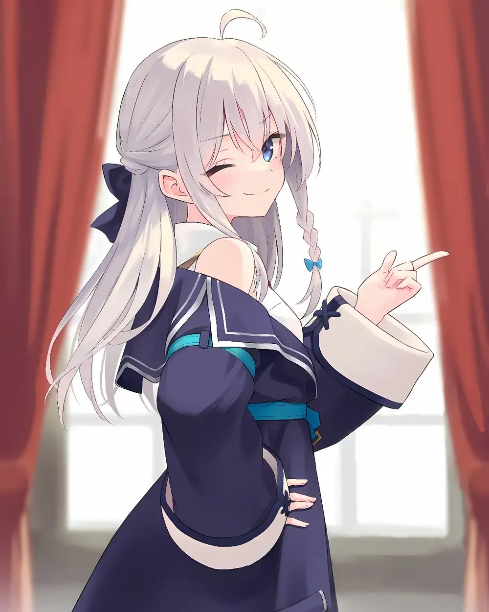 ảnh anime Elaina thần thái cuốn hút