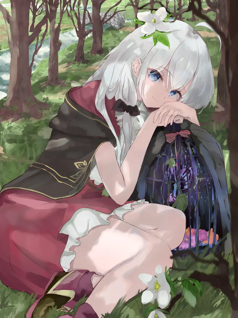 hình ảnh Elaina với biểu cảm sinh động