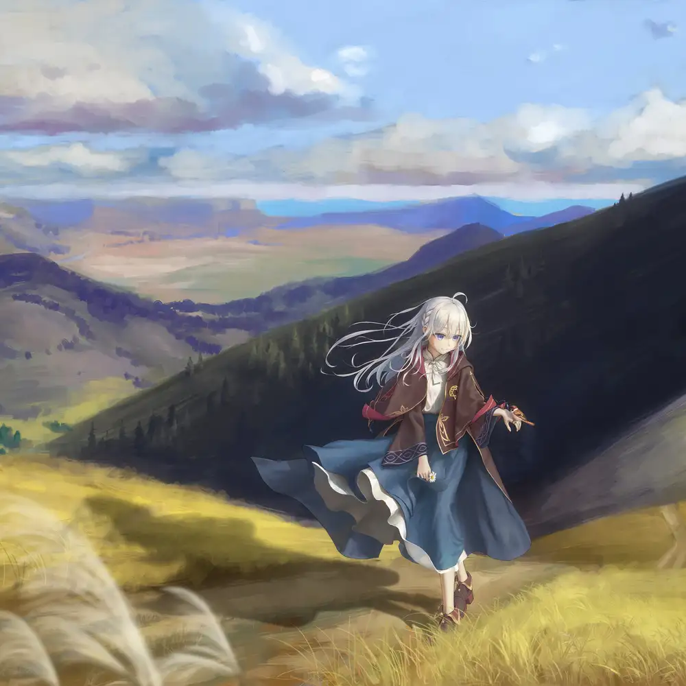 ảnh Elaina phong cách anime