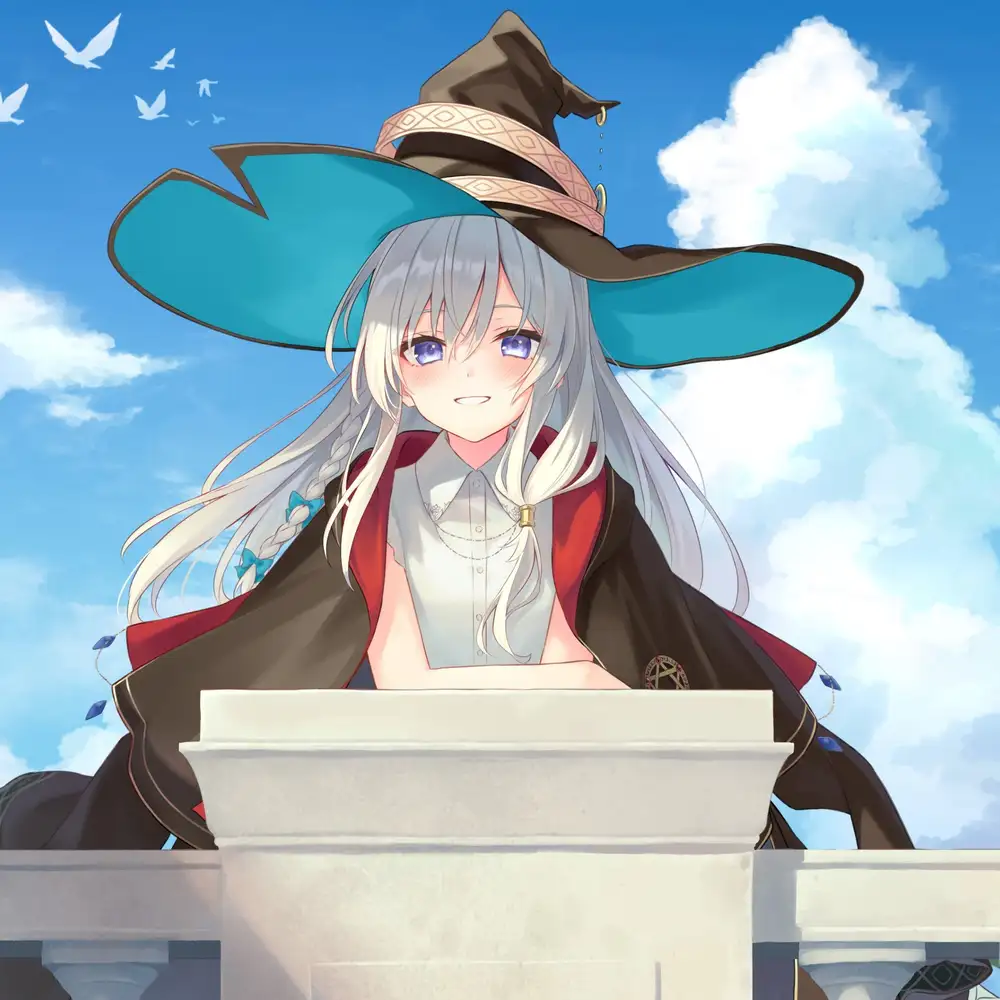 hình ảnh Elaina từ anime Wandering Witch