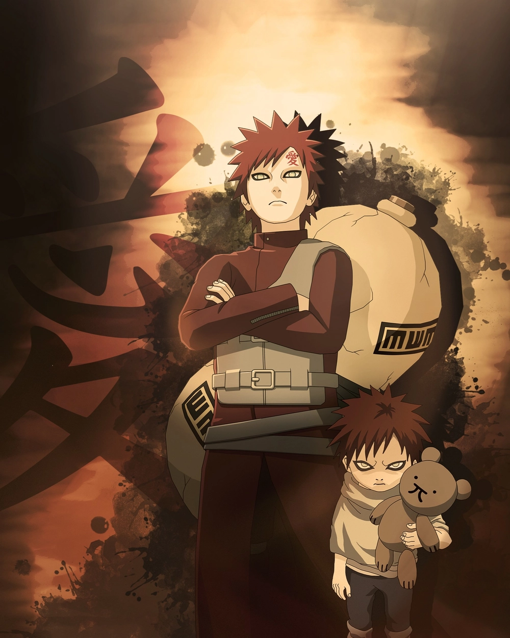 ảnh Gaara phiên bản Shippuden