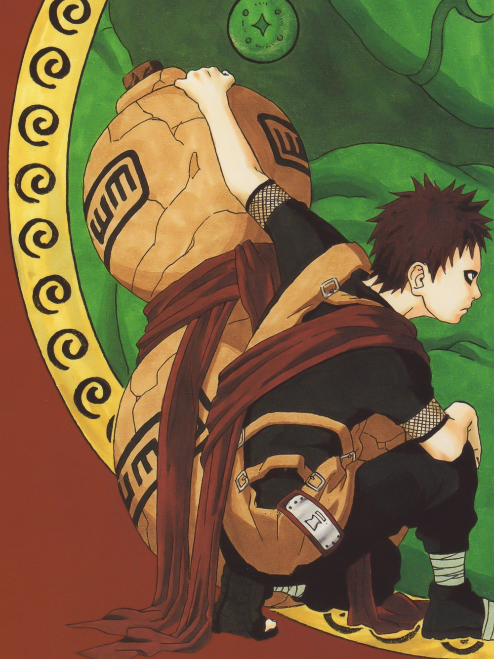 hình Gaara Naruto cực kỳ ấn tượng