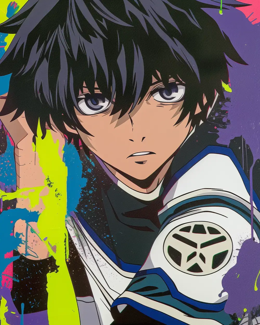 hình ảnh isagi sắc nét