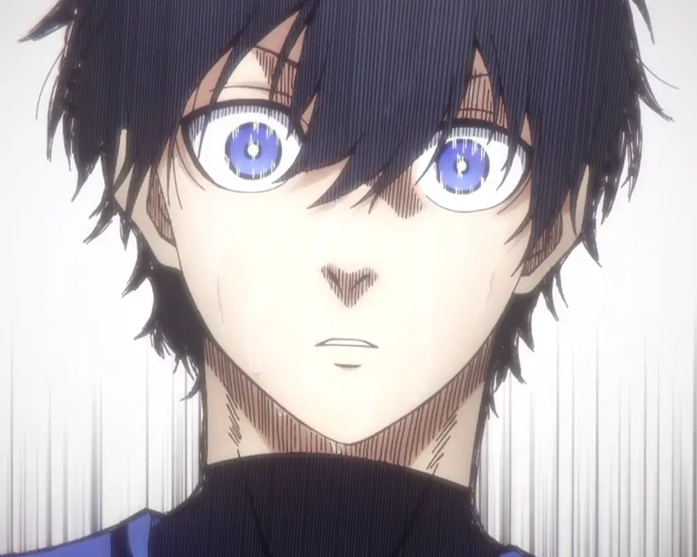 ảnh isagi blue lock từ các trận cầu gay cấn