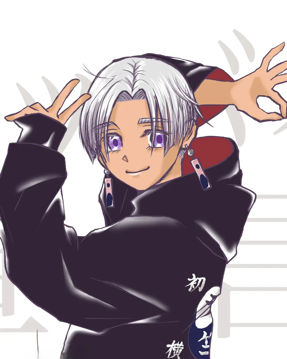 ảnh izana với tạo hình ấn tượng