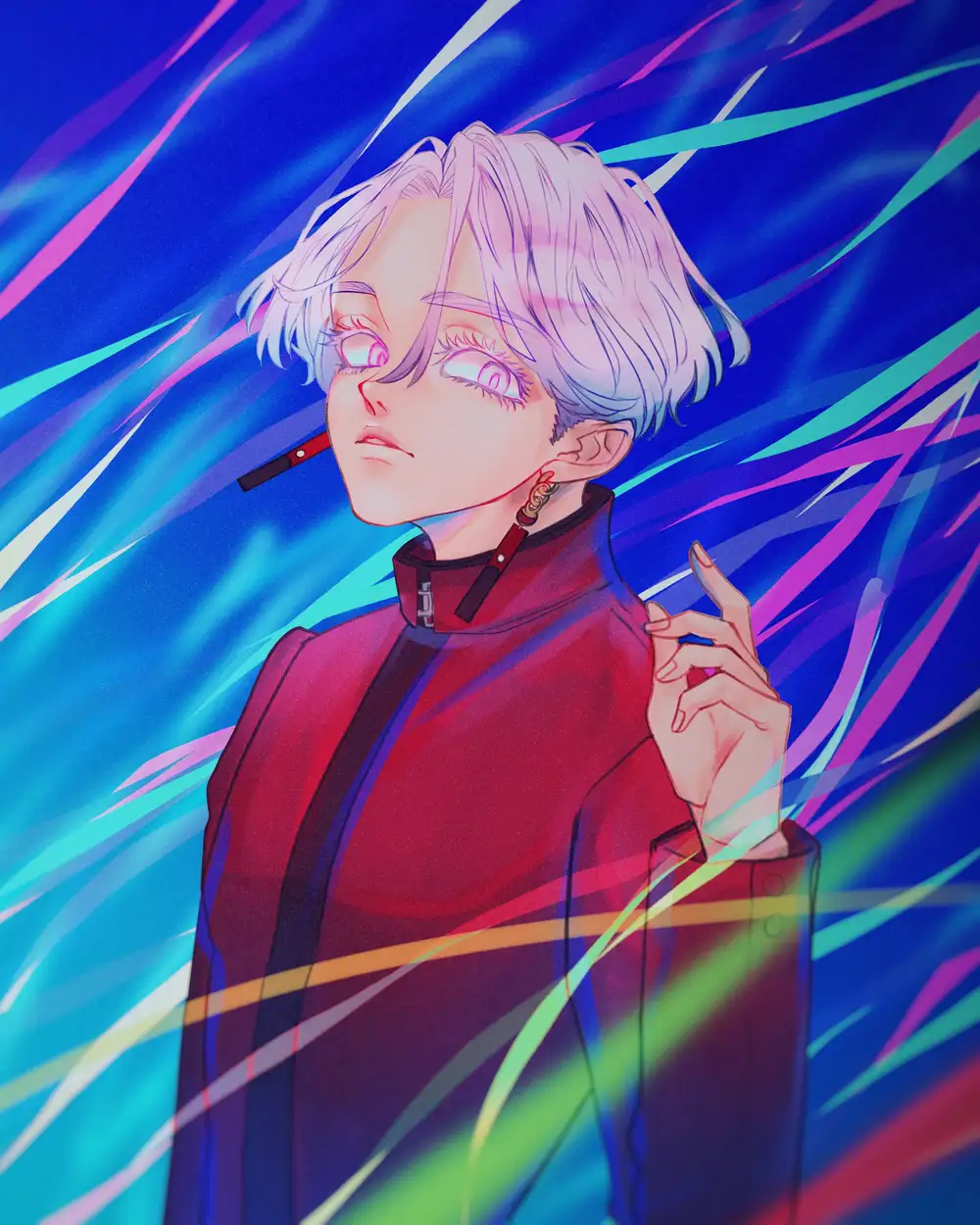 ảnh izana ngầu trong tokyo revengers