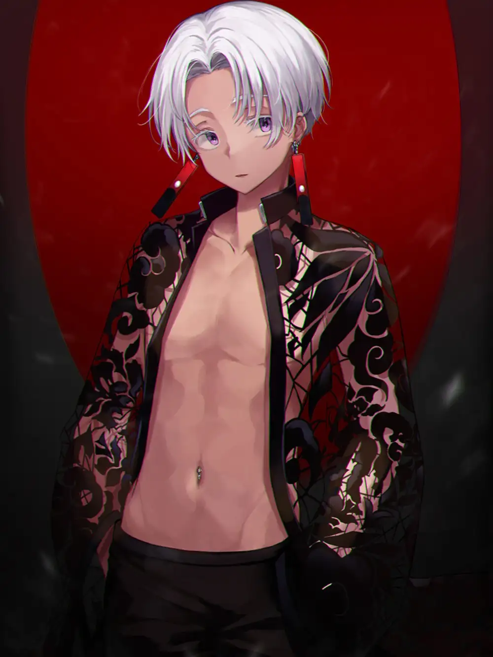 hình izana kurokawa nghệ thuật