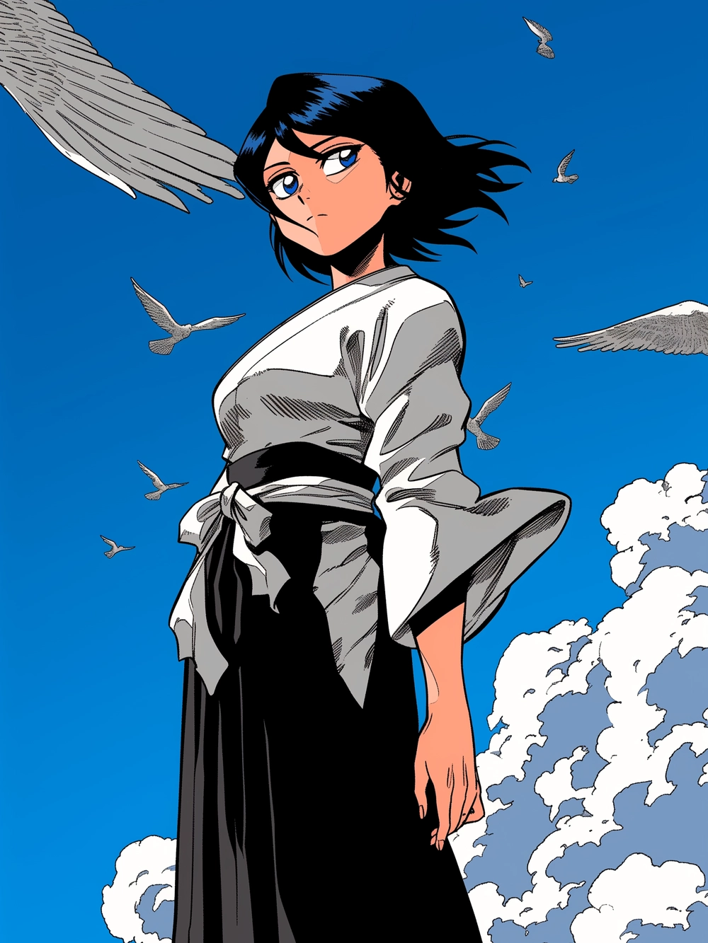 hình kuchiki rukia đẹp