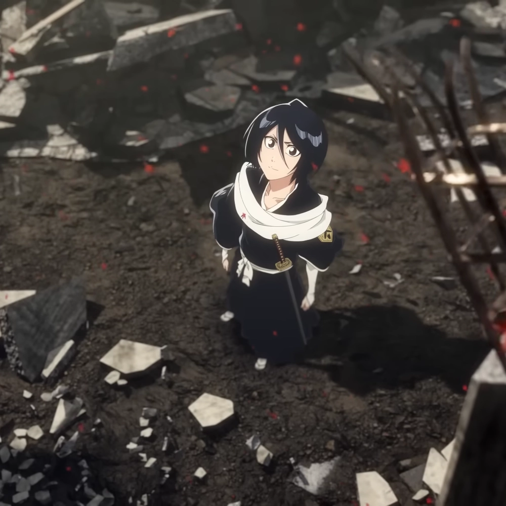kuchiki rukia trong tạo hình tử thần anime
