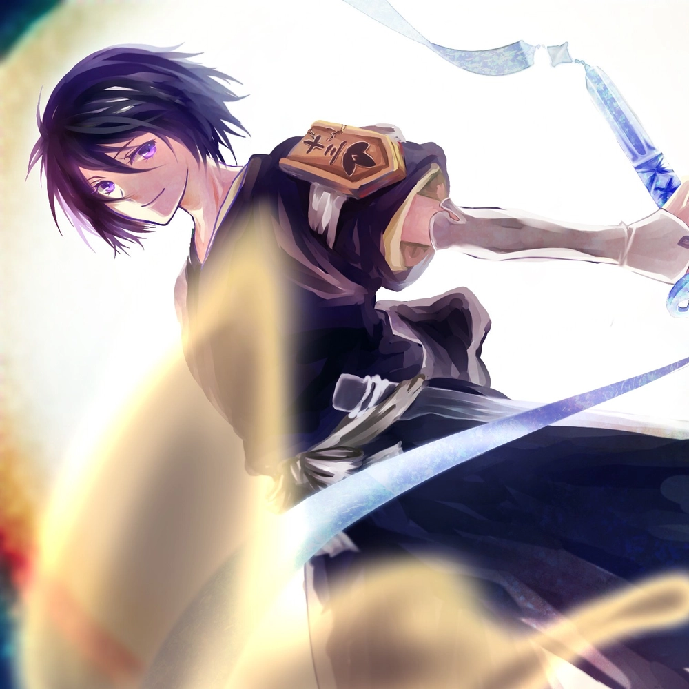 anime bleach rukia với biểu cảm mạnh mẽ