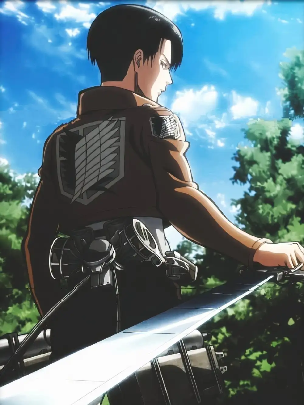 ảnh ngầu của levi attack on titan