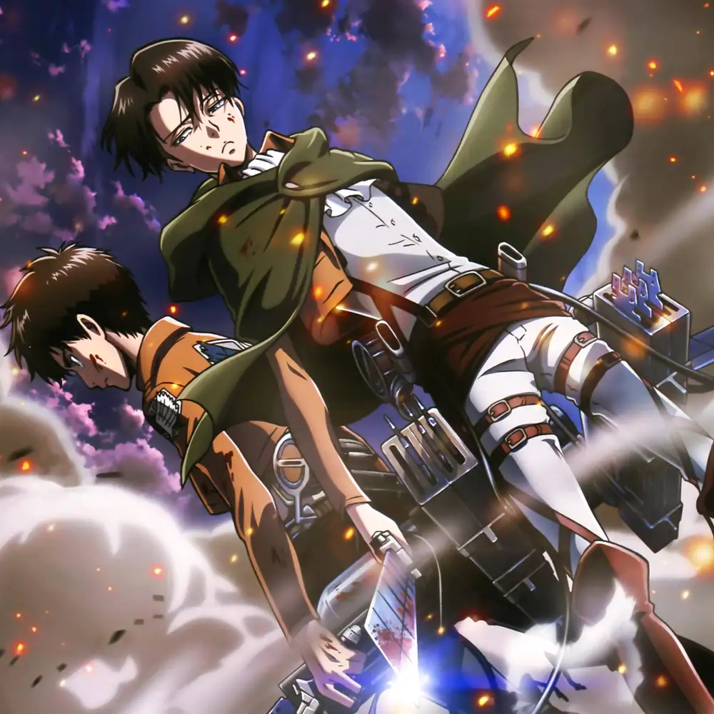 ảnh anime về nhân vật levi ackerman
