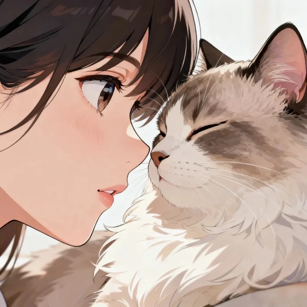 ảnh mèo anime 13