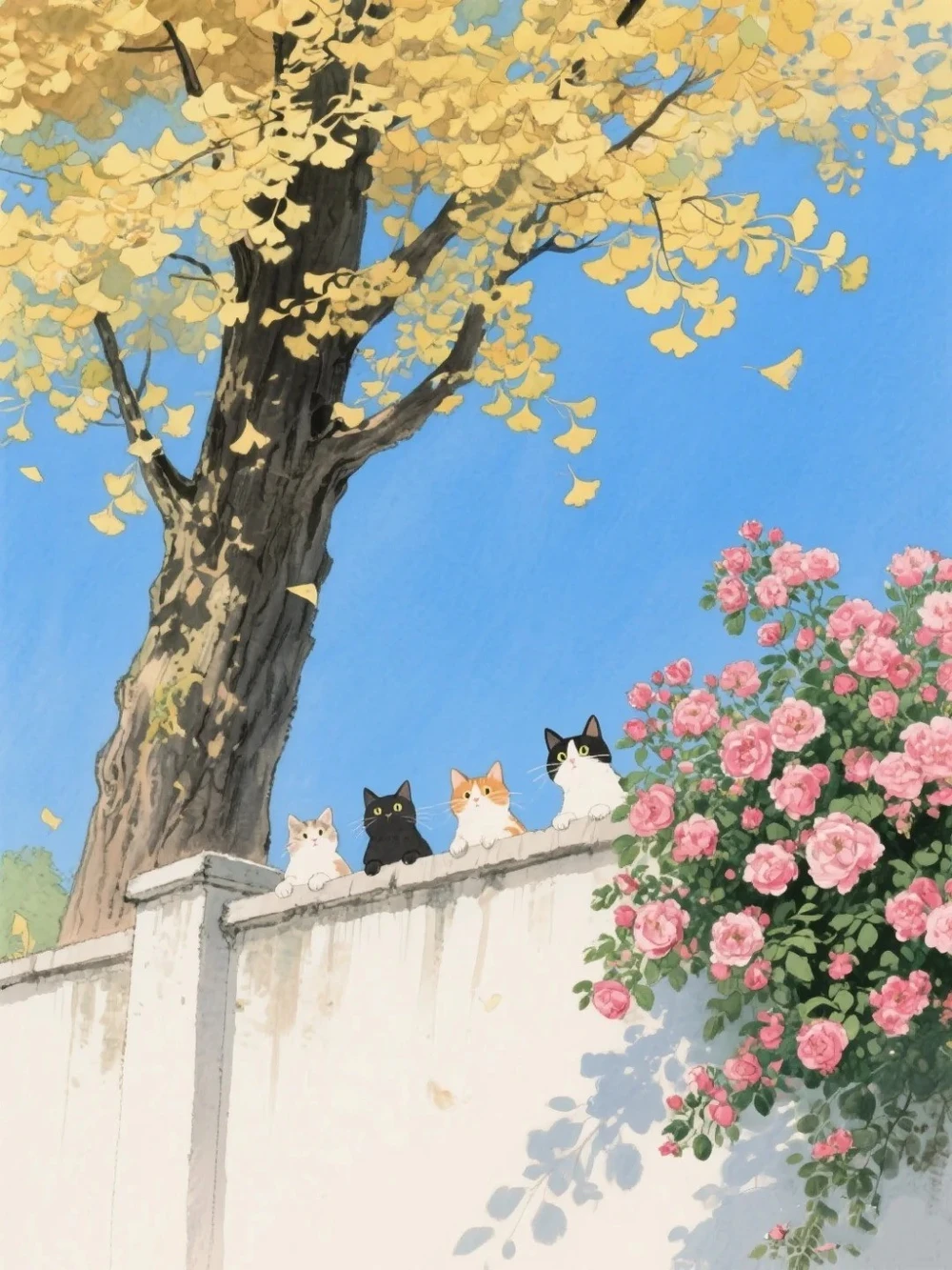 ảnh mèo anime 14