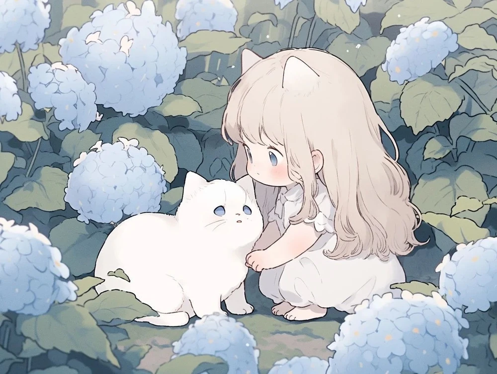 ảnh mèo anime 2