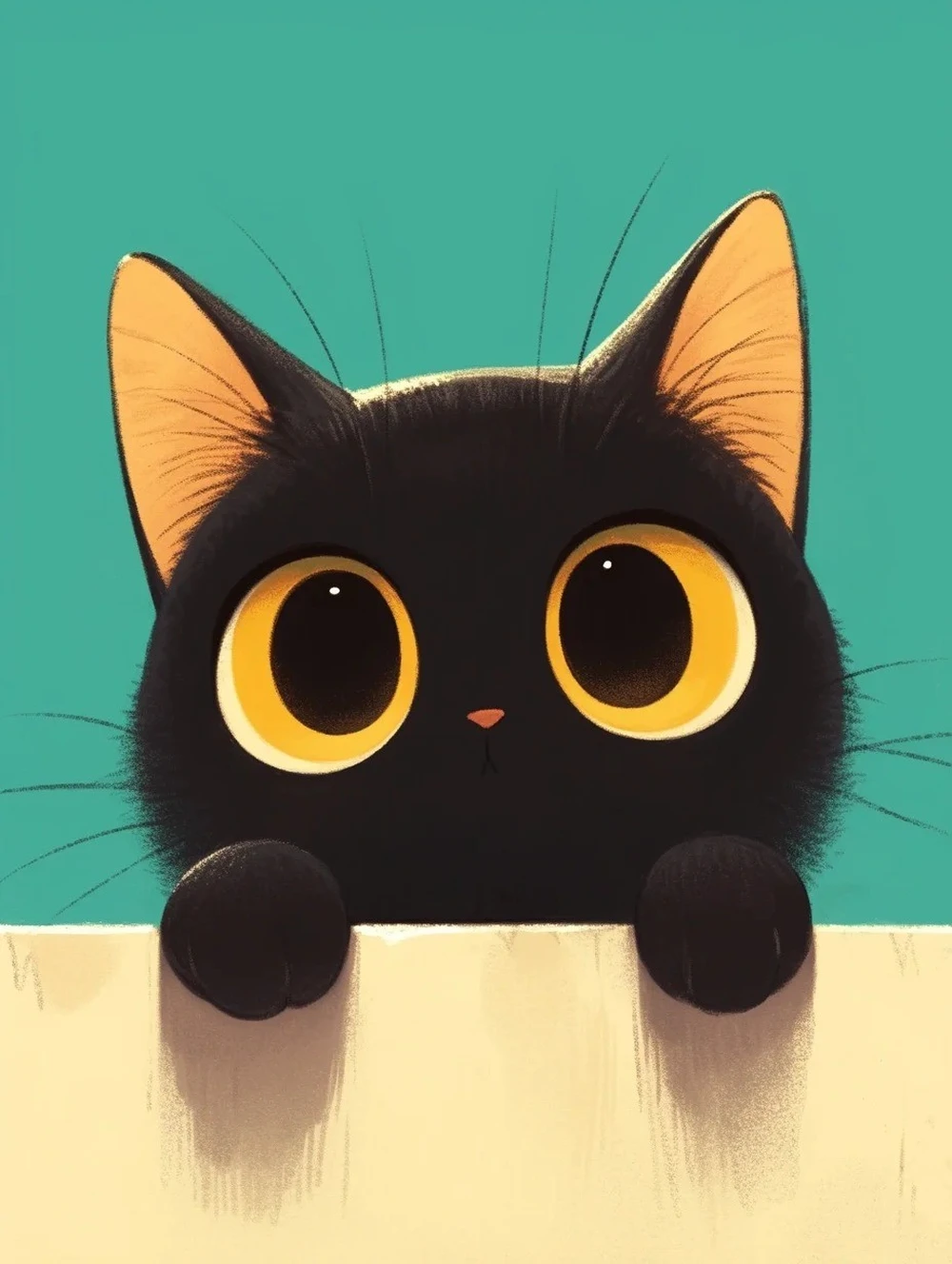 ảnh mèo anime 8