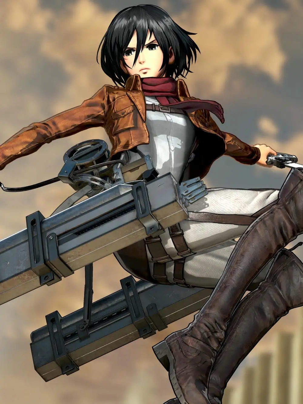 hình mikasa trong phim 