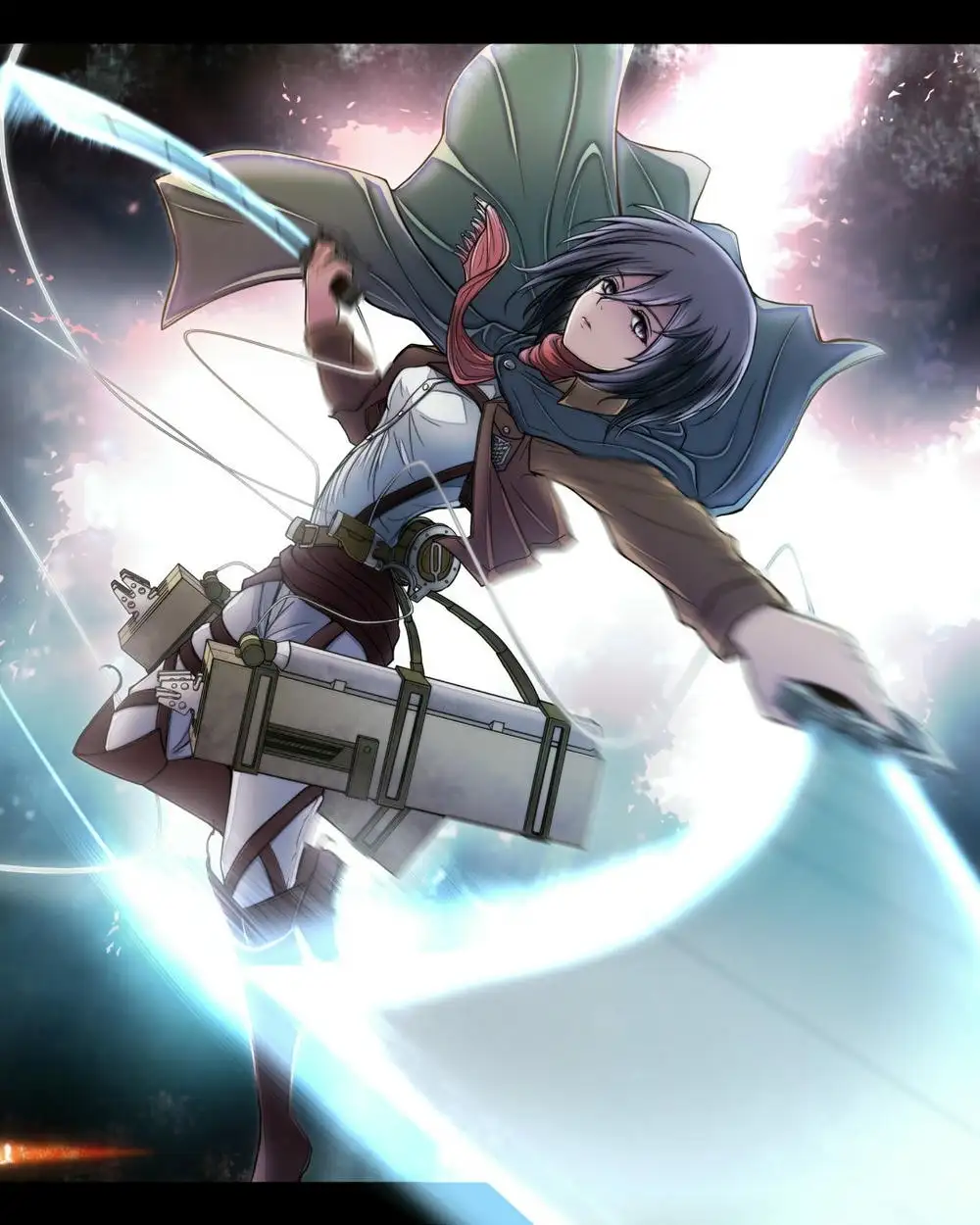 ảnh mikasa cool ngầu 