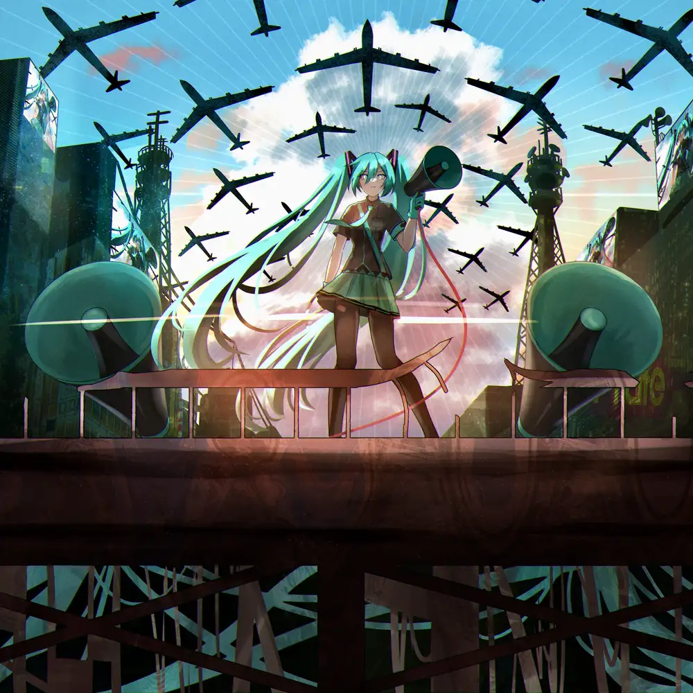 hình ảnh hatsune miku đẹp nhất từng khung hình 