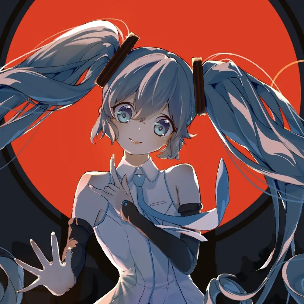 ảnh miku ngầu đậm chất nghệ thuật